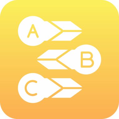 iki ok simgesi vektörü