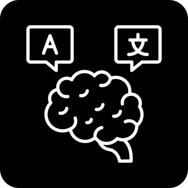 modern b eksikliği simgesi beyin vektör çizim