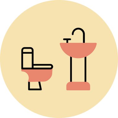 Musluğun vektör illüstrasyonu