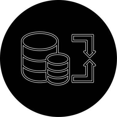 seo modern simgesinin vektör illüstrasyonu