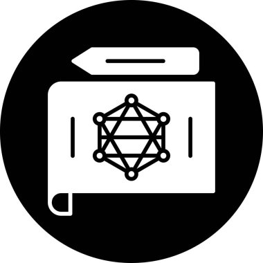 ağ simgesi, vektör illüstrasyonu