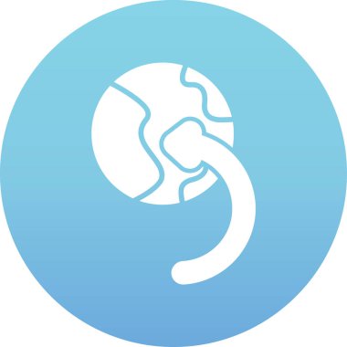 Modern simgenin vektör illüstrasyonu