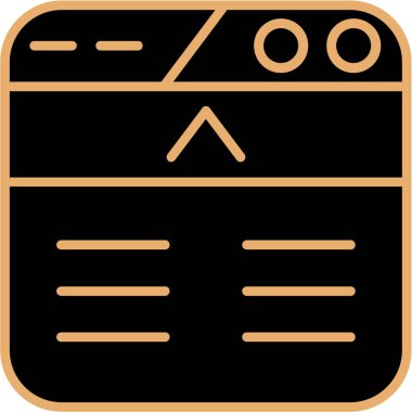 seo modern simgesinin vektör illüstrasyonu