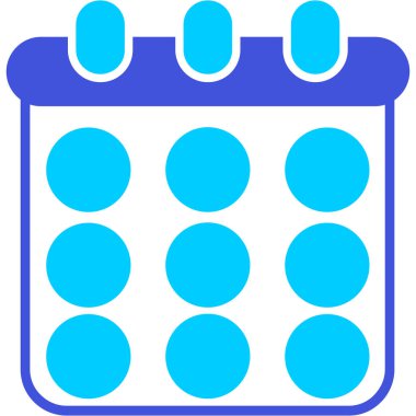 takvim tarihi simgesi, vektör tasarımı