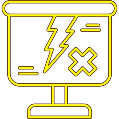 Modern b 'nin vektör illüstrasyonu eksik simgesi