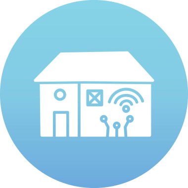 Ev. Web simgesi basit tasarım