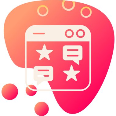 Basit vektör illüstrasyon seosu