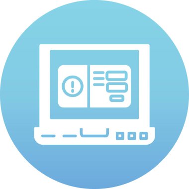 seo modern simgesinin vektör illüstrasyonu