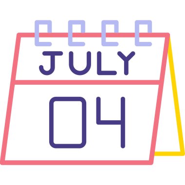 Takvim simge tasarlamak vektör