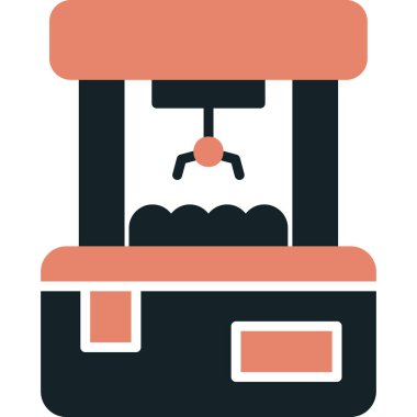 yiyecek düz vektör simgesi