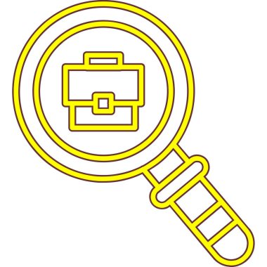 Arama simgesi, vektör illüstrasyonu