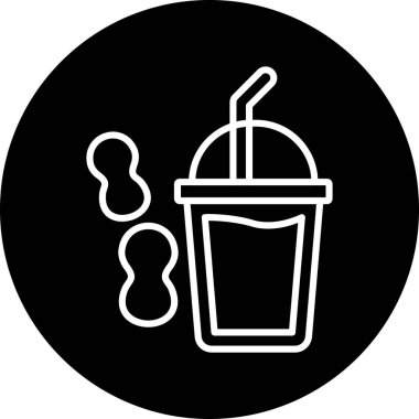 Modern simgenin vektör illüstrasyonu