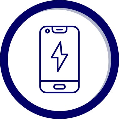 Cep telefonu şarj. Basit tasarım