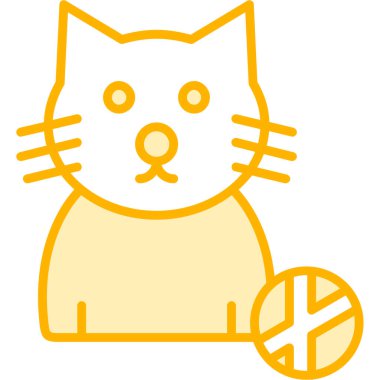 Hayvan. Web simgesi basit illüstrasyon