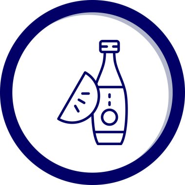 İç bakalım. Web simgesi basit illüstrasyon