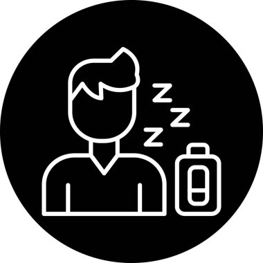 Maskeli bir adamın vektör çizimi