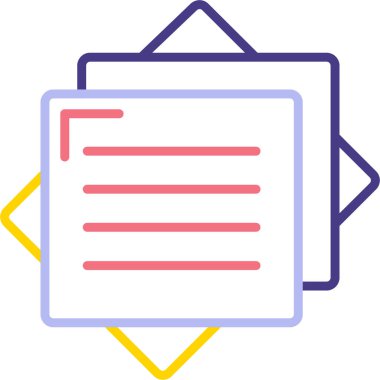 Dosya. Web simgesi basit tasarım