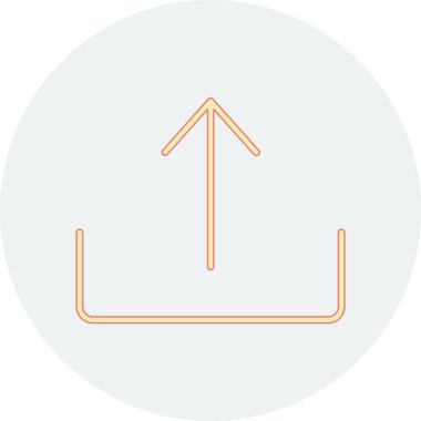 Modern simgenin vektör illüstrasyonu