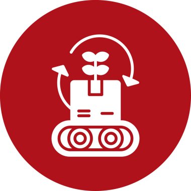 Modern b 'nin vektör illüstrasyonunda gaz ikonu yok