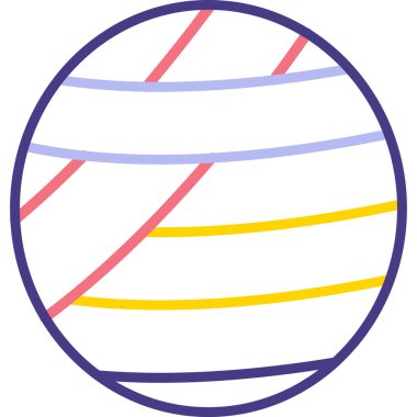 Gezegen Dünya ikon vektör illüstrasyonu