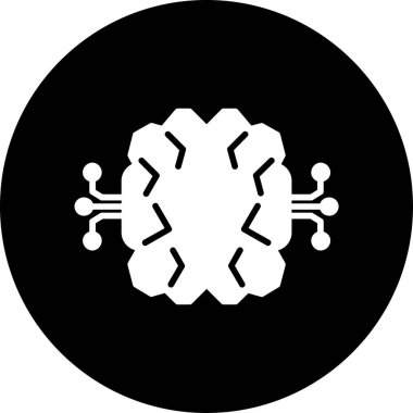 Virüs vektör düz simgesi