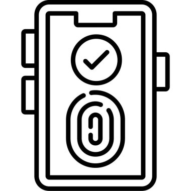 pil şarj simgesi ana hat biçiminde