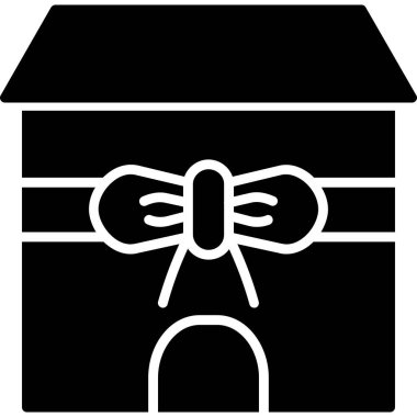 Fiyonklu bir kutunun vektör çizimi