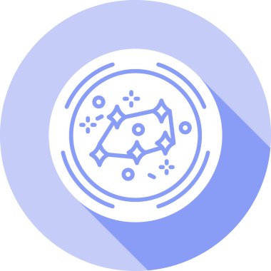 Pusula. Web simgesi basit illüstrasyon