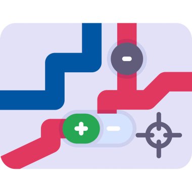 magnet icon, vector illustration