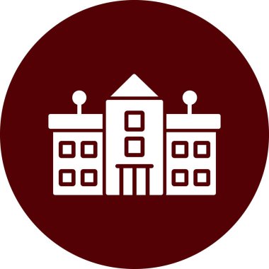 Üniversite logo tasarım şablonu vektörü