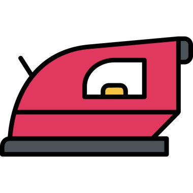 Mutfak gereçleri ev ikonu - taslak biçiminde