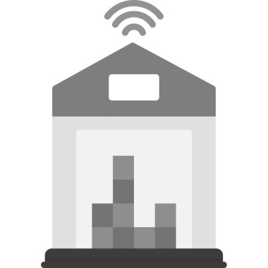 Ev simgesi vektör illüstrasyonu