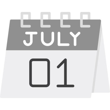 Takvim simgesi tasarımı beyazda izole edildi. vektör illüstrasyon simgesi.