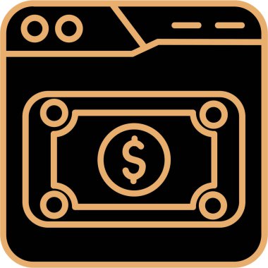 para simgesi vektör illüstrasyonu