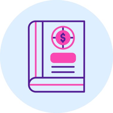 Modern simgenin vektör illüstrasyonu