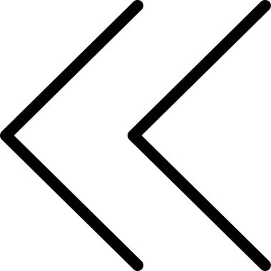 ok sağ simge dış hat biçiminde