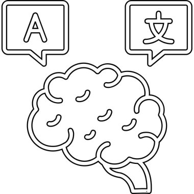 konuşma kabarcığı vektör çizimi