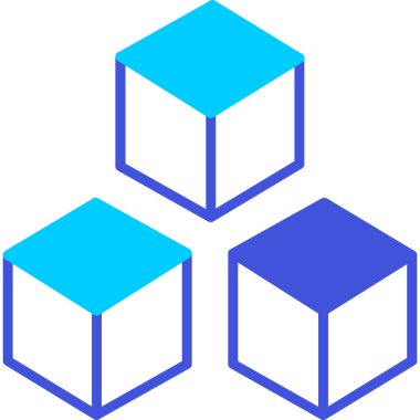 Bir kutunun vektör illüstrasyonu