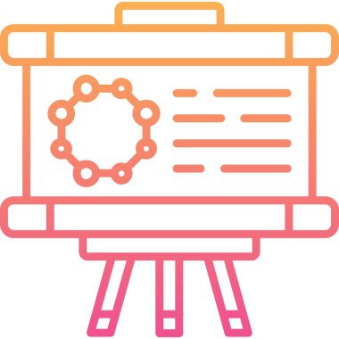 Modern bir simgenin vektör illüstrasyonu