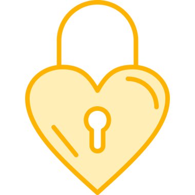 Aşk kalp vektör simgesi