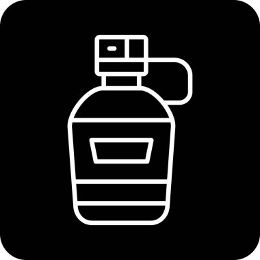 Bir şişe sıvının vektör çizimi