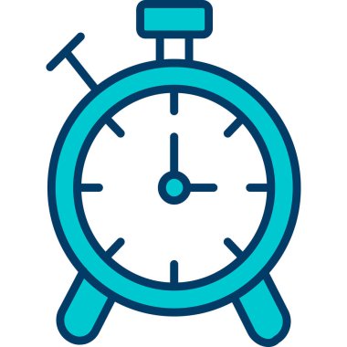 Çalar saat. Basit tasarım çizimi