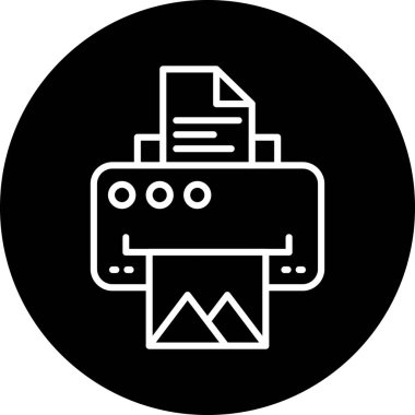 Vektör belgesi Simge illüstrasyonu