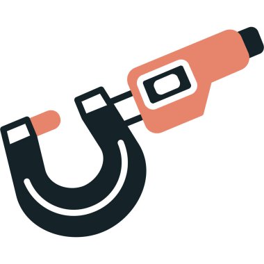 At nalı ikonu vektör illüstrasyonu