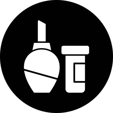 şişe simgesi vektör illüstrasyonu