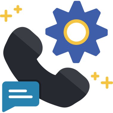 çağrı destek müşteri simgesi