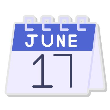 Takvim simgesi. Basit tasarım