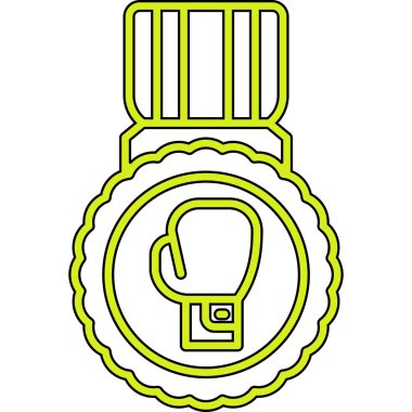 ampul ışığı enerji simgesi doldurulmuş dış hat biçimi