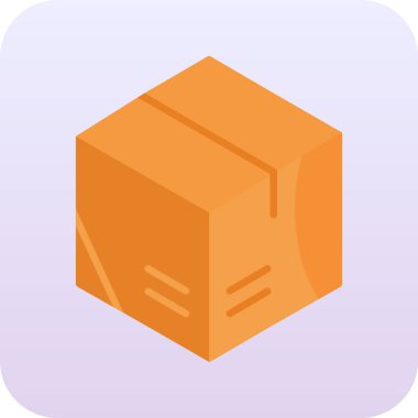 kutu simgesi vektör illüstrasyonu