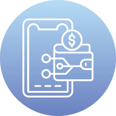 Modern b 'nin vektör illüstrasyonu simge parasından yoksun